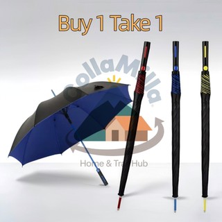 27 Inch Premium UV Blocking Umbrella Color Coated with Cover for Beach Outdoor Use