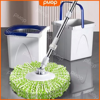 PMOP Separable Mop With Spinner and Bucket dual-drive multifunctional stackable home cleaning mop