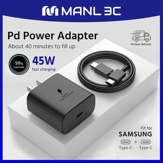 USE For SAMSUNG Fast Charger Type C Micro USB 45W 25W Adapter and Cable Suitable S20 S21 S22 Ultra