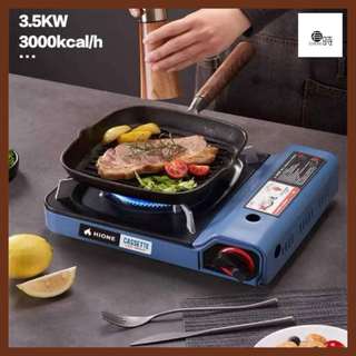 ✅TNG New Ultrathin Portable Butane Gas Stove With Box- 3500W Mini Camping Outdoor Picnic Barbecue
