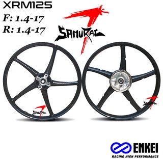 Enkei Mags 5 Spoke 522 Mags For Honda Wave 110 RS125 Fi XRM 125 1.4x1.4x17 Front Disc Rear Drum