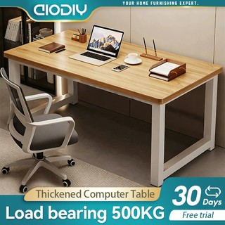 AIODIY Computer Table Solid Wood Furniture Study Desk Table Office Desk