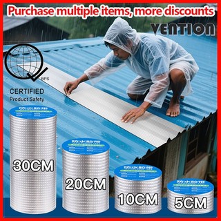 Aluminum Foil Butyl Tape Waterproof Leak Repair Sealant Roof Cracks Fix Superglue Adhesive Tapes