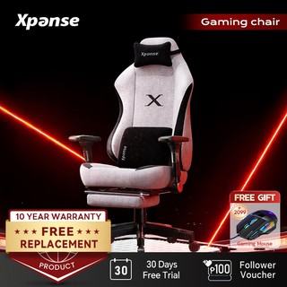 Xpanse X3 Breath Fabric Gaming Chair Office Computer Study Chair With Foot Rest【30 Day Free Trial】