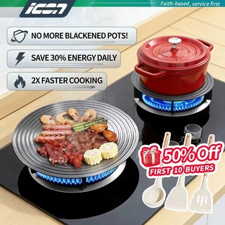 ICON Gas Stove Conduct Grill Plate Thaw Board Anti-Scorching heat-Dissipat Plate Food-Grillable