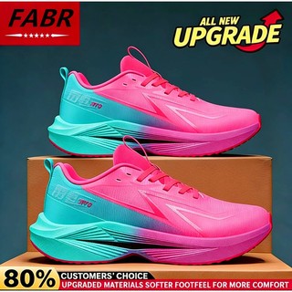 FABR Unisex Running Shoes Mesh Breathable ETPU Cushion Carbon Plate Anti Wear Shock Absorb Casual
