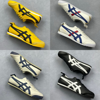 OEMshoes Onitsuka Tiger MEXICO 66 Retro yellow black casual shoes for men and women OEM Quality with