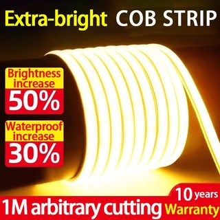 LED Strip Light 20/30/50/100M Waterproof Led Strip lights COB Room Flexible Neon Light For Ceiling