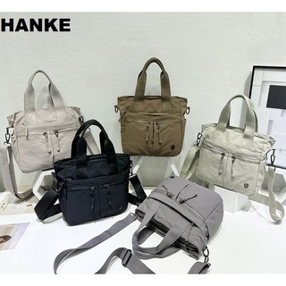 HANKE Multi-Pocket Crossbody Cotton Nylon Women's Sling Bag Hand Bag