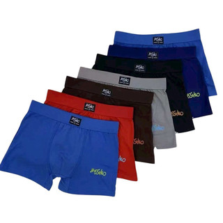 6pcs Boxer brief For Men's Underwear have Big SIZE(S-2XL)Cotton COD&free shipping good quality