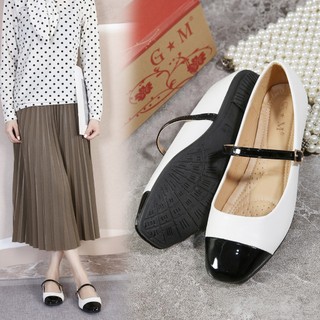 Doll Shoes For Women's New Classy Loafer Durable Flat Elegant with Buckle for Fashionable Office