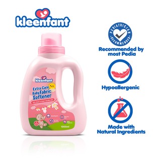 Kleenfant Extra Care Baby Fabric Softener (1 Liter) Natural Fabcon for Baby Clothes