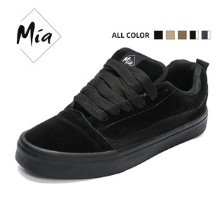 MIA Shoes for Men Tending Shoes Canvas Low-Cut Rubber Sneakers(ADD ONE SIZE)