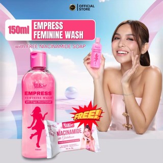 BUY1 TAKE1 BMRS EMPRESS FEMININE WASH FOR WOMEN 150ML + FREE NIACINAMIDE SOAP 70G