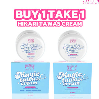 BUY1 TAKE1 HIKARI MAGIC TAWAS CREAM UNDERARM NIACINAMIDE 10g