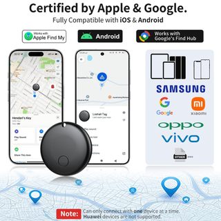 For Android/iOS Bluetooth GPS tracker, suitable for luggage wallet, vehicle key intelligent locator