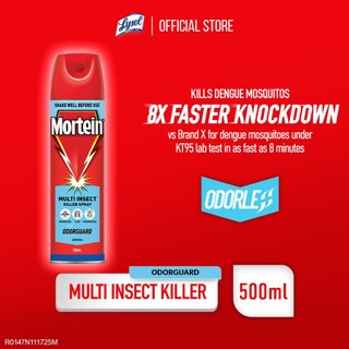 Mortein Odorless Insecticide Odorguard Multi Insect Killer 500 mL