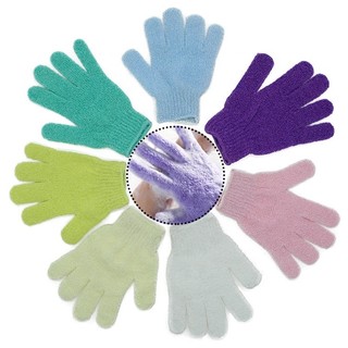2pcs Body Scrub Gloves Bath Gloves Hand Scrub Glove