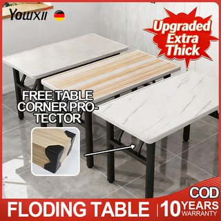Yowxii Foldable Table Computer Table Office Desk Study Desk Dining Table Folding Table