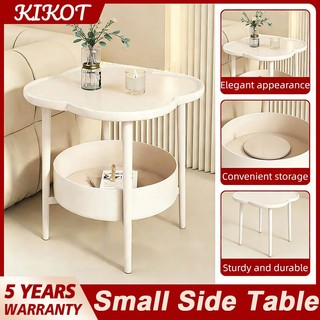 KIKOT Four-leaf Clover Side Table Bedroom Side Cabinet Living Room Corner Table Mini Small Table