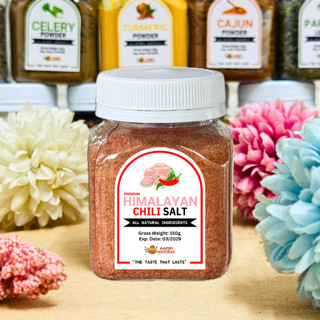 Chili Salt Himalayan Chili Salt Premium Blend of Pink Salt & Spicy Chili by Baryo Natural