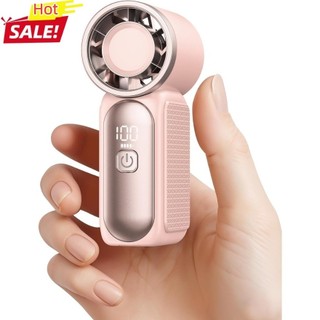 3600mAh Portable Mini Handheld Fan 3.5 Inch High Speed Personal Turbo Strong Wind Outdoor Travel Fan