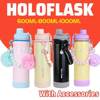 HoloFlask Tumbler Hot and Cold 600/800/1000ML Cup with Water Bottle Accessories Paracord & Boot