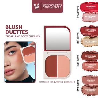 VICE CO. V x Jelly 2 Blush Duette - Cream & Powder Blush
