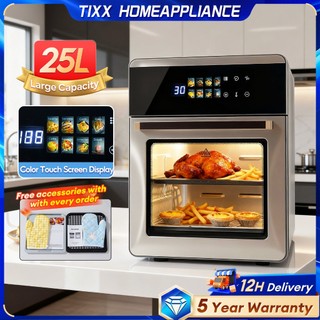 Tixx Air Fryer 25L Multifunction Frying Pan Electric Oven Oil Free Kitchen Appliances Rice Cooker