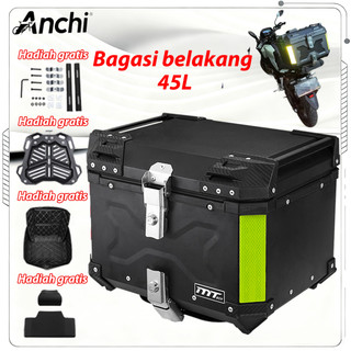 Top Box Motorcycle Box 45L Givi Box Motorcycle With Metal base Plate HARD PLASTIK top box