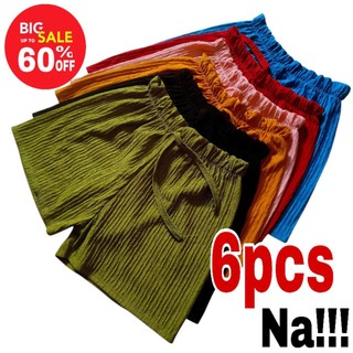 H,W Barkcrepe Shorts For Women Sexy Shorts Pambahay 6pcs per order