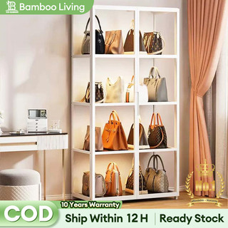 【On Hand】Transparent Display Cabinet Bag Organizer Storage High-end Bag Organizer Display Cabinet