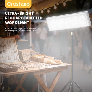 Orashare OL24 14400mAh Rechargeable Emergency Light 1500 LUMS Super bright With Usb Output