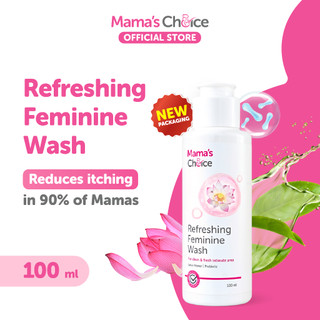 Mama’s Choice Refreshing Feminine Wash | Intimate pH Care | Odor & Antibacterial Protection