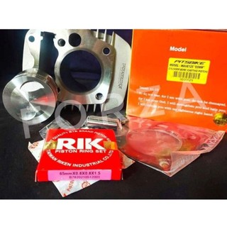 Pitsbike XRM 125 52.4 54mm 57mm 60mm 62mm 65mm 68mm block bore kit steel wave125 rs125 xrm wave rs