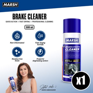 Marsh Brake Cleaner Spray High Efficiency Brake Parts Cleaner Quick Dry 500ml