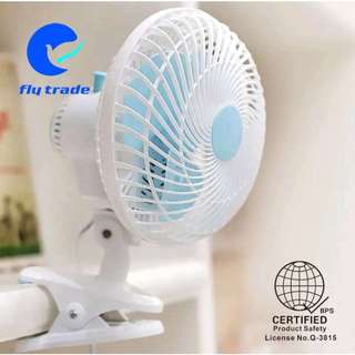 Three-blade spiral electric fan, two-speed wind  desk fan, clip fan wall fan shaking head stand fan