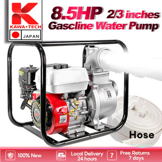 JAPAN 4-Stroke Gasoline Engine Water Pump 2x2 3x3 inch High-Lift 8.5HP JAPAN