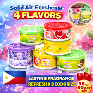 Natural Gel Air Freshener – Long-Lasting Fragrance, Car, Room & Bathroom Use, COD Ready