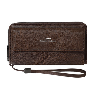 Mumu 1112 Leather Wallet Wristlet with Multi Compartment in Card Holder Christmas Gift