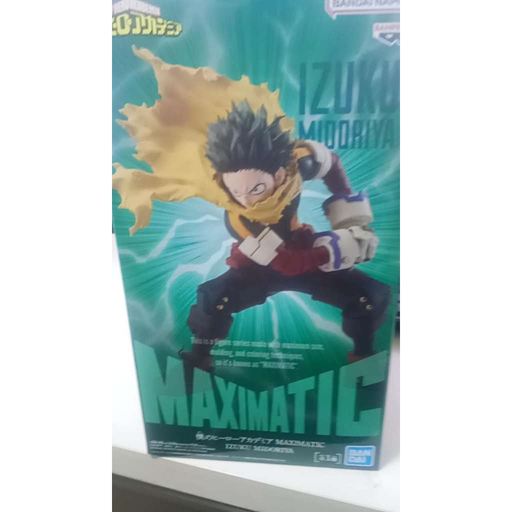 ส่งตรงจากญี่ปุ่น deku my hero academia maximamatic izuku midoriya action figure
