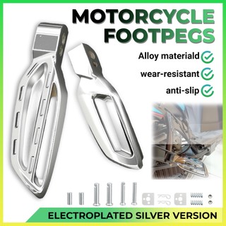 2PCS Honda Stylo Chrome Foot Steps Universal For All Motorbikes
