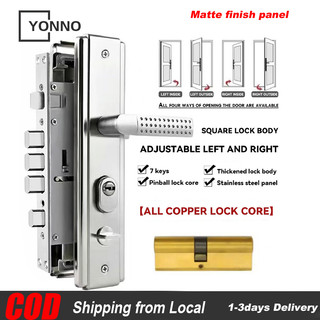 YONNO 4 Latch Main Doorknobs Doors Locked set Security Door House for Condominium Apartment