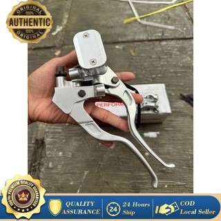 【COD】Oval Tube Brake Master & Silver Box Tube Set Right Left Universal Model Box Brake Master Handle