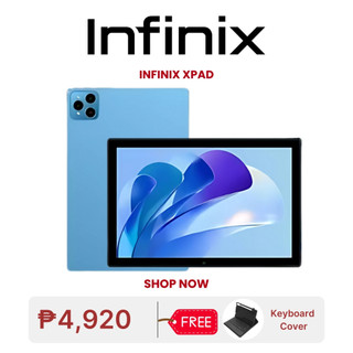 Infinix XPAD Tablet Android 12 4G LTE + WiFi 12+512GB | Snapdragon 845 |16MP Cam |10000mah Battery