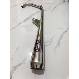 APIDO PIPE FOR RUSI TC 125, TC 150 & TC 175 & SKY GO & EURO Removable tip with emblem