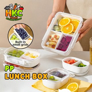 Microwave safety Bento Lunch Box Detachable Compartments and Fruit Storage preservation box