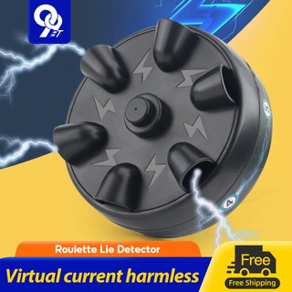 Lie Detector Stress Relieving Adventure Party Game Electric Current Roulette Wheel Parody Creativity