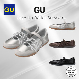 GU Lace Up Ballet Sneakers Direct Japan 3 Popular Colors
