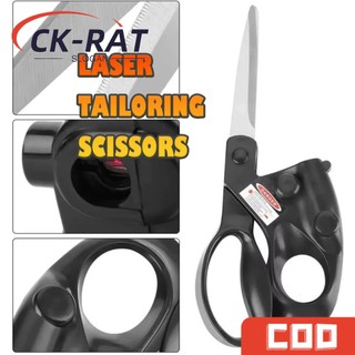 Household laser scissors infrared scissors Infrared Positioning Laser Stainless Steel Scissors
